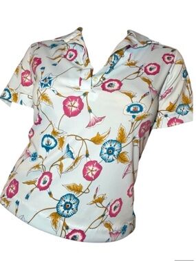 Vintage Queen Casuals Floral Blouse